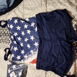 Flag Bathing Suit